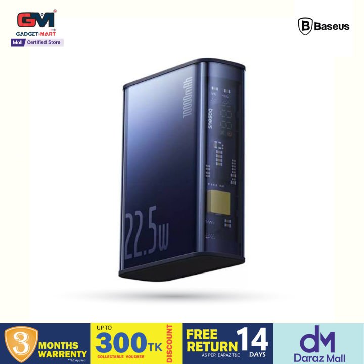 Baseus PPTSZ10 Explorer Nothing Series 10000mAh 22.5W Power Bank