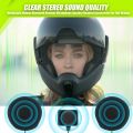 Half-Helmet&Full-Helmet Motorcycle Helmet Bluetooth Microphone.