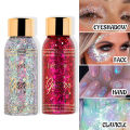 Multifunctional Eye Glitter Nail Hair Body Face Glitter Gel Art Flash Sequins Festival Stage Glitter Liquid Eyeshadow Decoration. 