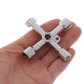 4 Way Utility Key for Electric Water Gas Meter Box Cupboard Cabinet Opening Key Sunlight Mall.