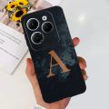 For Infinix Hot 40 Pro Case Hot40 X6836 X6837 New Letters Cover Soft TPU Phone Case For Infinix Hot 40i Hot 40 Pro Hot40i Bumper. 