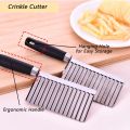 Potato Wavy Slicing Cutter French Fries Cutter Vegetable.