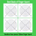 Bundle of Four pieces 120mm Cooling Fan Finger Guard. 