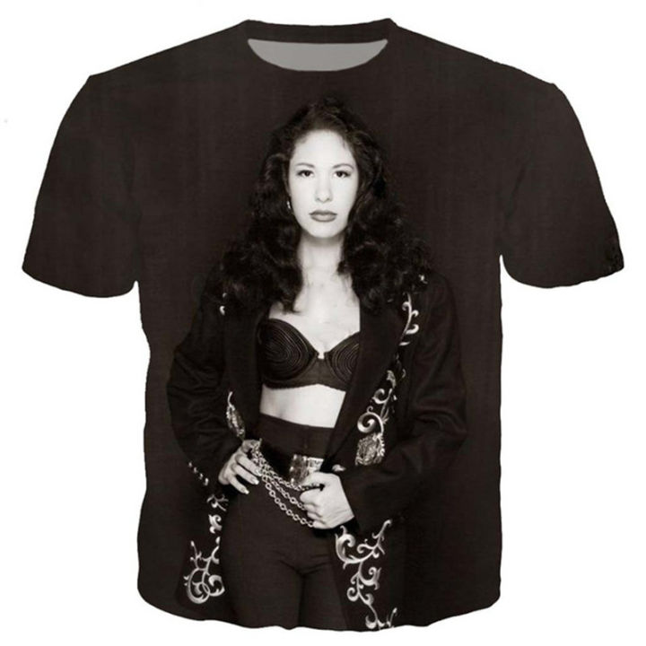 T%20Shirt%20Men/women%20Hop%20Selena%20Quintanilla%203D%20Printed%20T-shirts%20Casual%20Harajuku%20Style%20Tshirt%20Streetwear%20Tops%20-%20Image%206