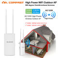 Gigabit Port EW72V2 1200Mbps Dual Band 5Ghz High Power Outdoor AP Street ParkWifi Router Antenna Wi Fi Access Point Base Station. 