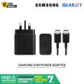 Samsung 45W Power Adapter 3 Pin Charger Super Fast Charging Supported With 5A Type-C to C Cable and NFC Verification EP-T4511. 