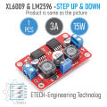 LM2596 & XL6009 DC-DC Adjustable Step-Up and step-down Power Supply Module boost and buck voltage converter. 