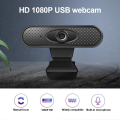 Webcam Full HD Webcam For Online Class Built In Microphone.