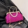 Sequins Beaded Bridal Clutch For Women Evening Bag Prom Shiny Small Purse Fashion Handbag Banquet Bag Cocktail Party Clutch 2024.