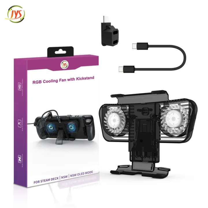 Cooling%20Fan%20with%20Bracket%20Dual%20C-port%20Adapter%20for%20Steam%20Deck%20Nintendo%20Switch%20Nintendo%20Switch%20OLED%20Host%20JYS-SD006%20-%20Image%202