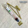 Roxin Analog Glass Thermometer (RX-C008) – 11cm | Analog Liquid / Aquarium Thermometer. 