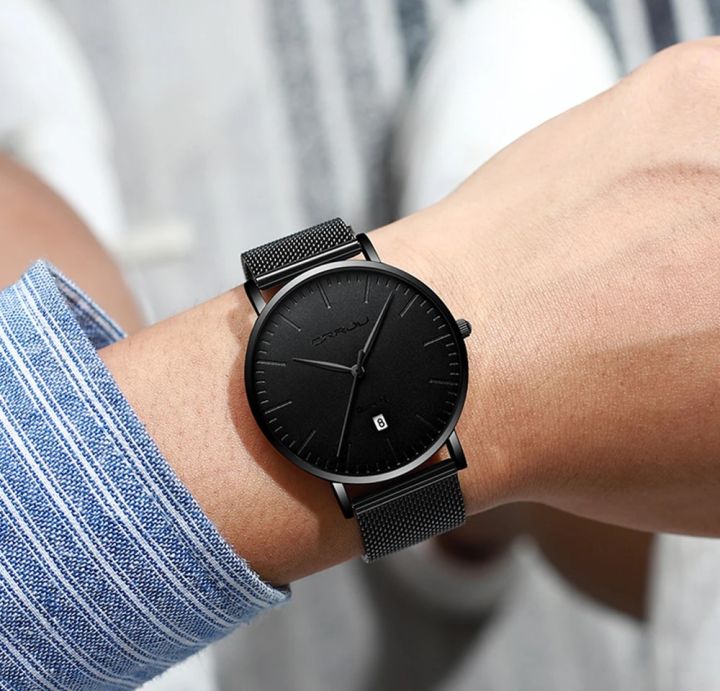 CRRJU%20Simple%20Ultra%20thin%20Quartz%20Watch%20Stainless%20Steel%20Mesh%20Strap%20Men's%20Watches%20Fashion%20Waterproof%20Clock%20Men%20Casual%20Wristwatches%20-%20Image%205