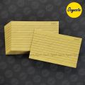 OXYNOTE 3x5 inch Ruled Index Flashcards - 50 Cards - Suitable for Exam Preparation, Cheat Sheets, Short Notes, Syllabus Revision (Both Side Ruled Card). 