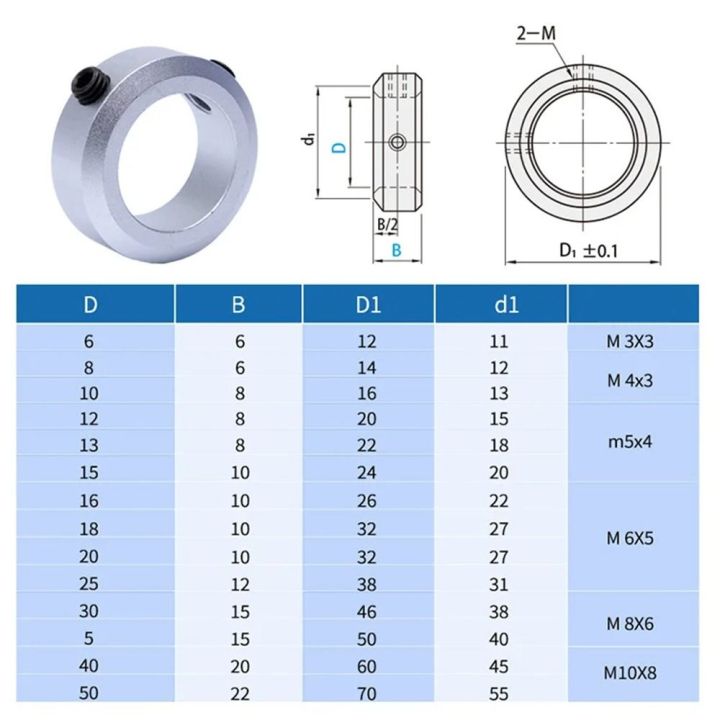 1Pcs%20Durable%20Aluminum%20Alloy%20Fixed%20Locking%20Limit%20Ring%20Stop%20Screw%20Type%206-30mm%20Diameter%20Shaft%20Collar%20Retainer%20Locator%20with%20Screws%20Retaining%20Ring%20-%20Image%202