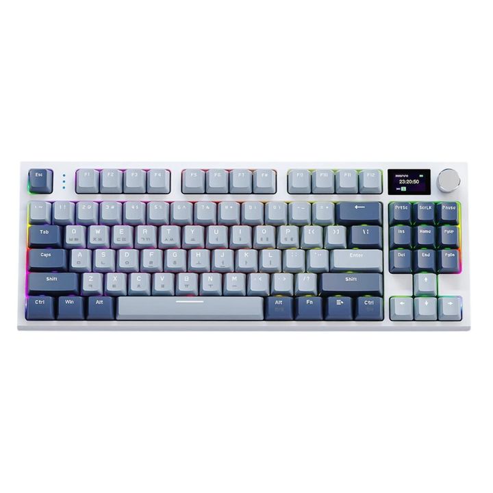 K86%20Hot-Swappable%20Keyboard%2087%20Keys%20Bluetooth-Compatible%20Gaming%20Keyboard%20Wireless%202.4G%20Personalized%20Keypad%20RGB%20Lighting%20Effect%20-%20Image%204
