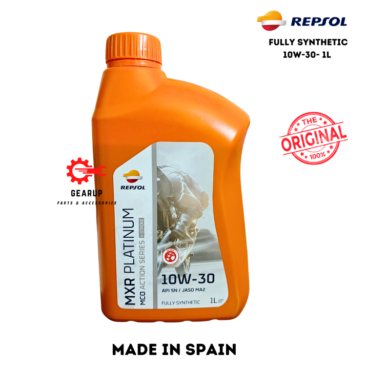 Repsol%20Moto%2010w30%20Fully%20Synthetic%20Engine%20Oil%20(API%20SN,%20JASO%20MA2%20Certified)%20-%20Image%202