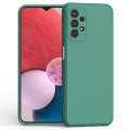 For Samsung Galaxy A13 4G Flexible Soft Matte Black Crystal Clear Phone Case Silicone Protective Back Cove.