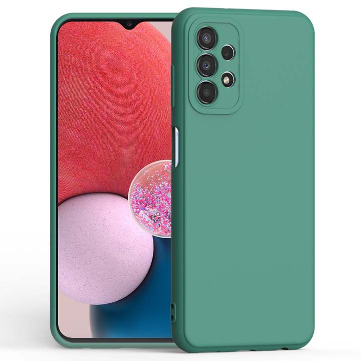For%20Samsung%20Galaxy%20A13%204G%20Flexible%20Soft%20Matte%20Black%20Crystal%20Clear%20Phone%20Case%20Silicone%20Protective%20Back%20Cove%20-%20Image%203