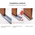 36 inches Door Bottom Seal EVA Door Seal Gap Under Door Glue-free SoundProof Windproof  Dustproof Foldable Door Bottom Foam Sealing Strip. 