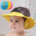 Baby Waterproof Ear protection Shower Cap Children's Waterproof Bathing Cap Adjustable. 