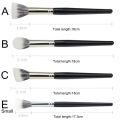 Stippling Highlight Brush Blush Goat hair Multifunctional Concealer Mask Foundation Makeup Brushes Beauty Tool. 