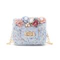 Bear Leader Children's Bag New Cute Girl Flowers Small Bag.
