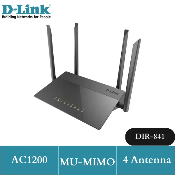 D-link%20Router%20DIR-841%20AC1200%20MU-MIMO%20Wi-Fi%20Gigabit%20Router%20-%20Image%205