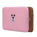 【The road to happiness Store】Cute Laptop Case 11 13 15.6 For Macbook Air 11 13 15 HP Dell Laptop Bag Tablet Case Computer Sleeve Pocket. 