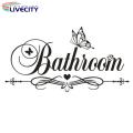 Window Clings Self Adhesive Butterfly Wall Sticker Bathroom Door Sign Decor. 