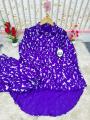 New Designed Exclusive Butter Silk Fabric Two Piece Dress For Girls A Trendy Elegant Festive Outfit Set.