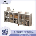 Locker Bookshelf Living Room Small Storage Shelves Floor Low Bookcase Bedroom Storage Cabinet Simple Bay Window Storage Cabinet. 