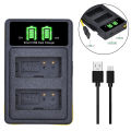 BP-1310 BP1310 BP 1310 Replacement Battery+LED USB Dual Charger for Samsung NX11 NX20 NX5 NX10 NX100 Camera Batteries. 