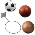 Wall Mounted Basketball Soccer Volleyball Sports Ball Holders Display Hat Rack Storage Organizer Shelves Bracket. 