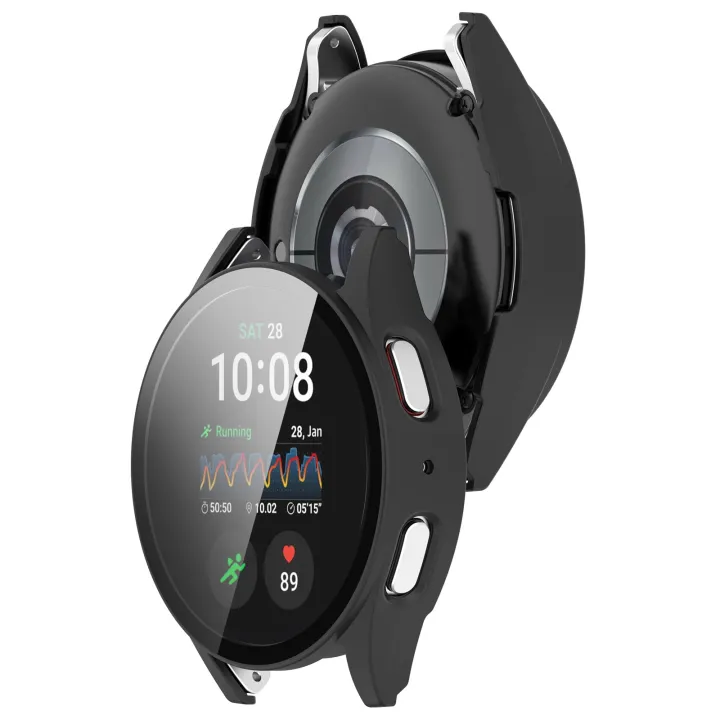 PC+Tempered%20Film%20Integrated%20Waterproof%20Watch%20Protective%20Case%20For%20Samsung%20Galaxy%20Watch%207%2044mm%20-%20Image%203