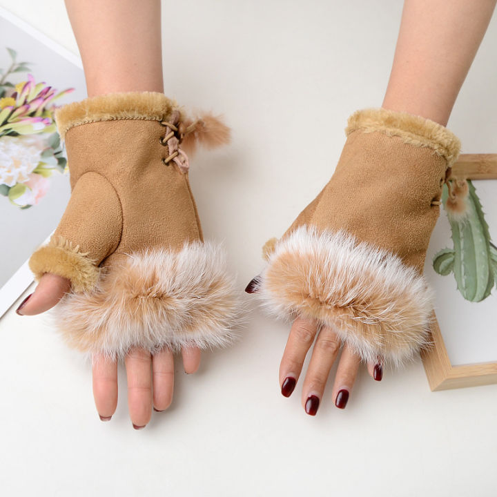 Gloves%20for%20women%201Pair%20Fashion%20Women%20Faux%20Rabbit%20Fur%20Hand%20Wrist%20Crochet%20Knitted%20Fingerless%20Gloves%20Mittens%20Winter%20Autumn%20Warmer%20-%20Image%205