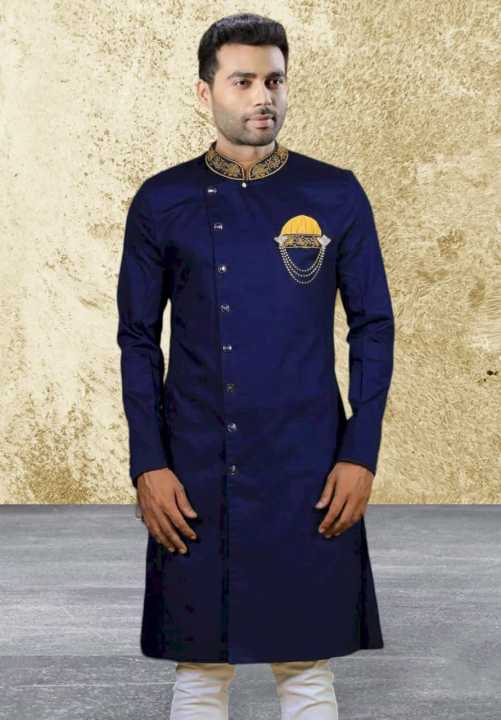 Men's%20Premium%20Quality%20Sherwani%20Stylish%20Cotton%20Punjabi%20Best%20Collection%20-%20Image%202