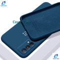 For OnePlus Nord CE 5G Matte Finish Silicone with Inside Fiber Cloth Phone Back cover.