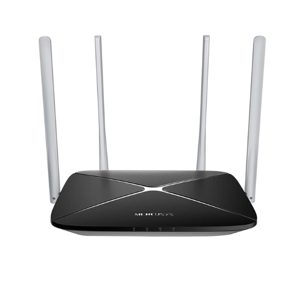Mercusys Ac12 Dual Band 4 Antenna 1200Mbps Router - Wifi Router