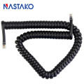 4Pin Telephone cord pure Copper wire phone volume curve Microphone 4P4C connector telephone cable RJ9 handset line 2M/3M/5M. 