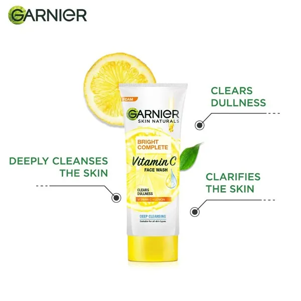 100%20ml%20Skin%20care%20Garnier%20Bright%20Complete%20Vitamin%20C%20face%20wash%20International%20Thailand%20product%20used%20for%20male/female%20-%20Image%203