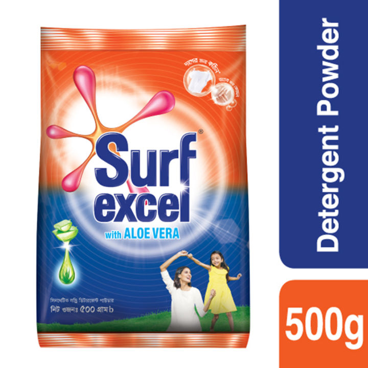 Surf Excel Synthetic Laundry Detergent Powder 500g