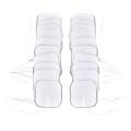 【Sleek】 20Pcs Electrode Pads for Tens Digital Therapy Self Adhesive Reusable 2Mm Plug for Tens 3000,Ems Digital Therapy Machine Massagermachine ,electrode. 