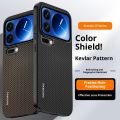 HODON Phone Case For Xiaomi Mi 17 Pro Max 15 14 14T Pro Ultra Redmi K80 Pro Hard PU Carbon Fiber Shockproof Protective Back Cover Case For Xiaomi Mi 17Pro max Phone Shell. 