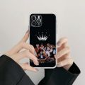 Group Stray Kids Kpop Black Phone Case For iPhone 14 13 12 Mini 11 Pro XS Max X XR SE 6 7 8 Plus Soft Silicone Cover. 