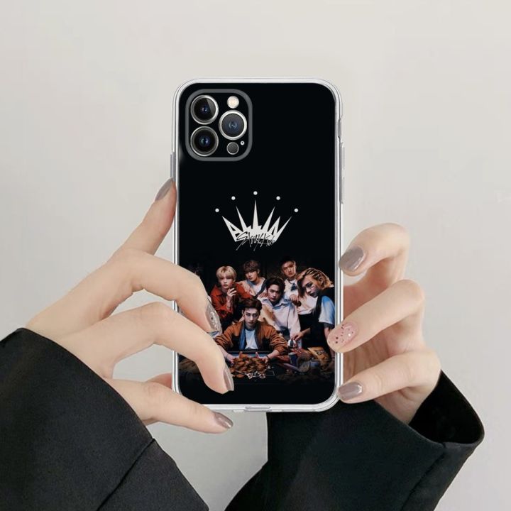 Group%20Stray%20Kids%20Kpop%20Black%20Phone%20Case%20For%20iPhone%2014%2013%2012%20Mini%2011%20Pro%20XS%20Max%20X%20XR%20SE%206%207%208%20Plus%20Soft%20Silicone%20Cover%20-%20Image%204