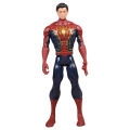 30cm Avengers Action Figure With Sound Light Cartoon Anime Character Model Ornaments For Gifts Fans Collection.