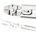 Stainless Steel Wire Rope Crimping Tool for Crimping Machine and Crimping Sleeve Kit. 