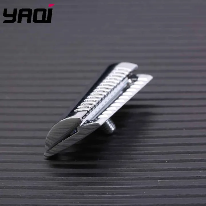 YAQI%20Top%20Aggressive%20Chrome%20Color%20Double-edged%20Mens%20Slant%20Safety%20Razor%20Head%20Replacement%20Accessory%20-%20Image%206