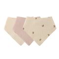 Baby Infant Cotton Bib Newborn Solid Color Triangle Scarf Feeding Saliva Towel Bandana Burp Cloth Boys Girls Gift 3/4/5pcs/Set. 