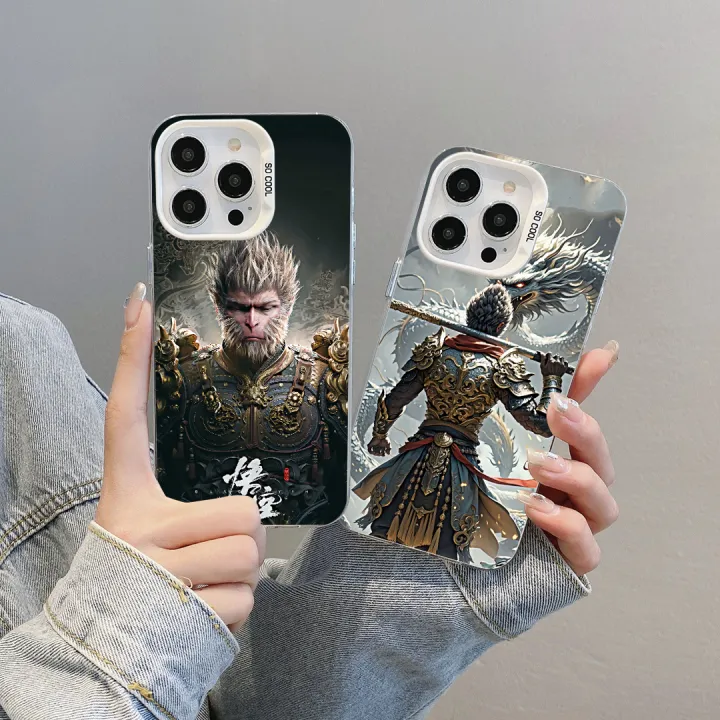 Olige%20%20Case%20%20For%20iPhone%207%208%2011%2012%2013%2014%2015%20Pro%20Max%207%208%2014%2015%20Plus%20New%20Cool%20Black%20Myth:%20Wukong%20Phone%20Case%20Back%20Cover%20-%20Image%202
